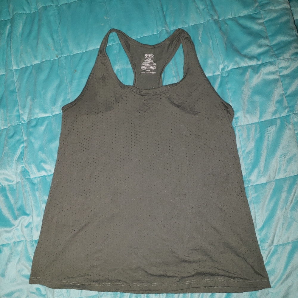 FREE w purchase!Army green workout tank size large